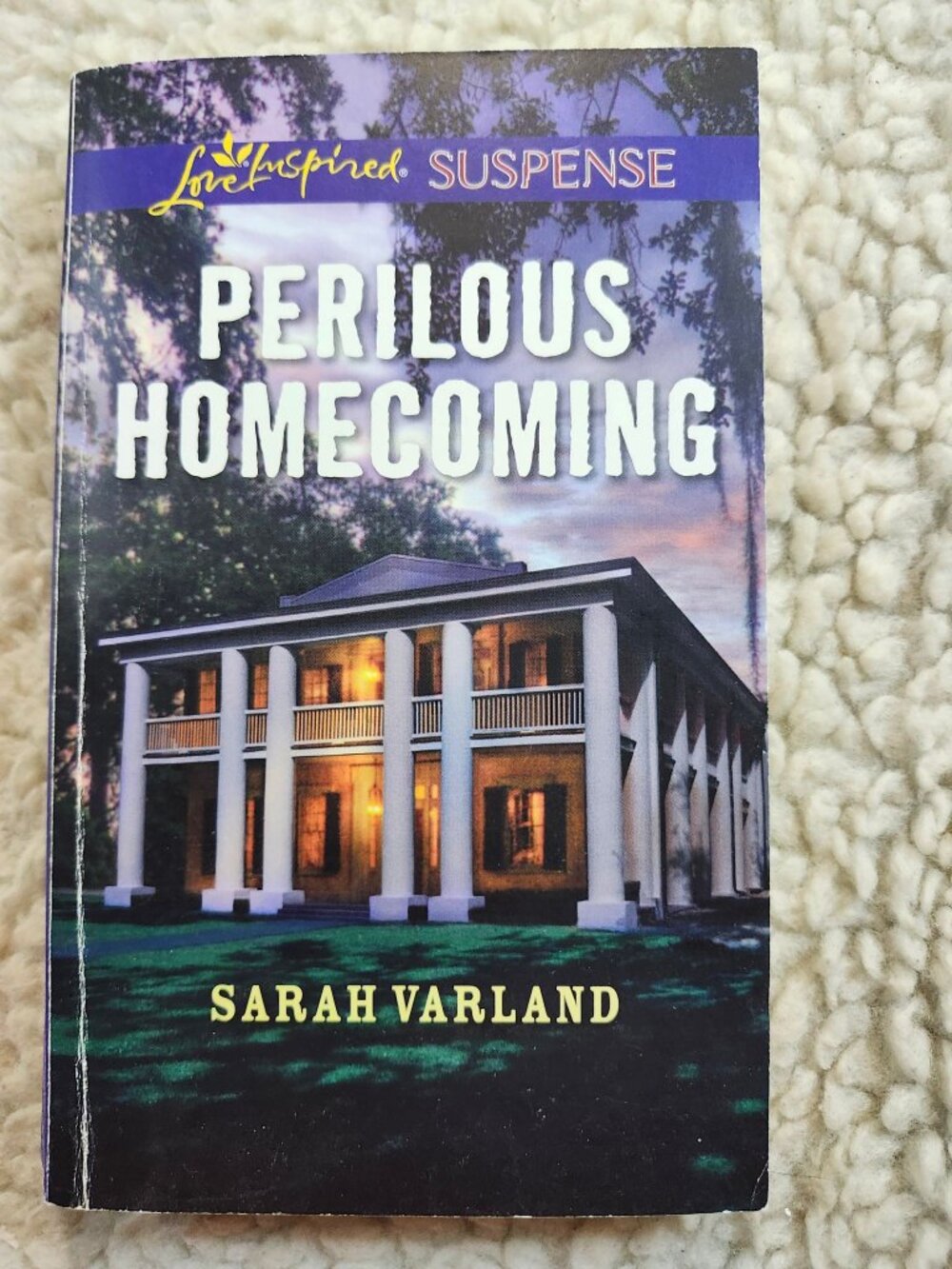Sarah Varland Perilous Homecoming Paperback 2017 Harlequin Love Inspird Suspense